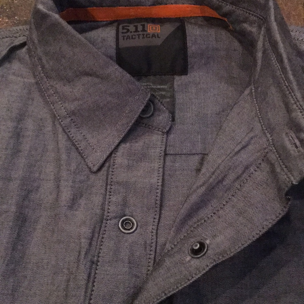 New 5.11 Long Sleeve Snap Front Shirt